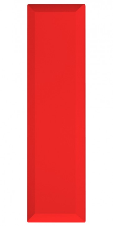 Passblende Riesa M54 - Dekor: Uni Rot F36