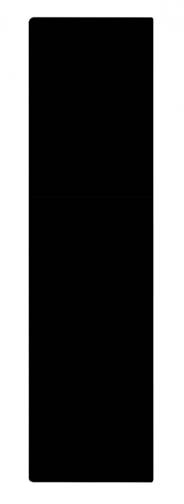 Passblende Siera M31 - Schwarz super matt FW230