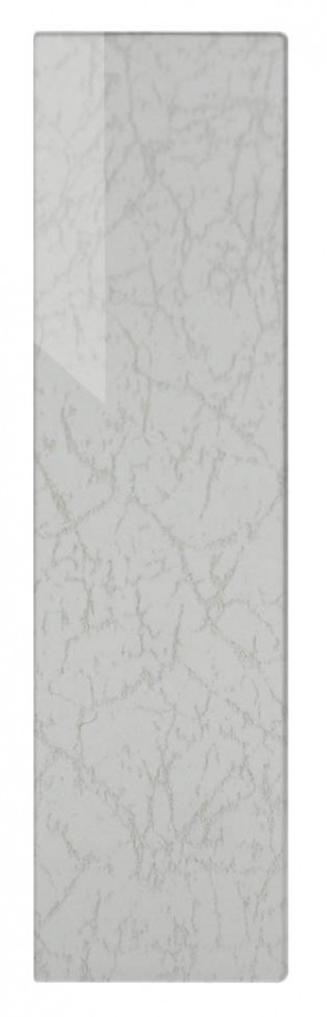 Passblende Lugano R81 - HGL marmoriert weiß W249