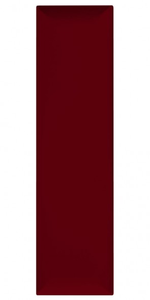 Passblende Jena M09 - Dekor: Uni Rot Bordeaux F37