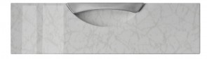 Blende Siera M31 - HGL marmoriert weiß W249