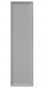 Passblende Riesa M54 - Dekor: Stahlgrau Supermatt F411
