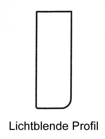 Lichtblendprofil