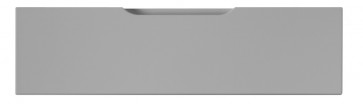 Blende Modern F25 - Dekor: Stahlgrau Supermatt F411