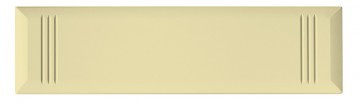 Blende Riesa M54 - Dekor: Uni Vanille F09