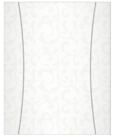 Front Faro M62 - Gelassenheit - Dekor: Blumen Ornamente weiss 122