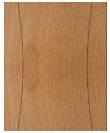 Front Faro M62 - Gelassenheit - Dekor: Buche 08
