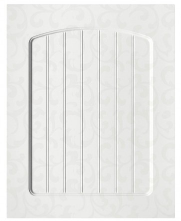 Front Country M21 - Blumen Ornamente weiss W122
