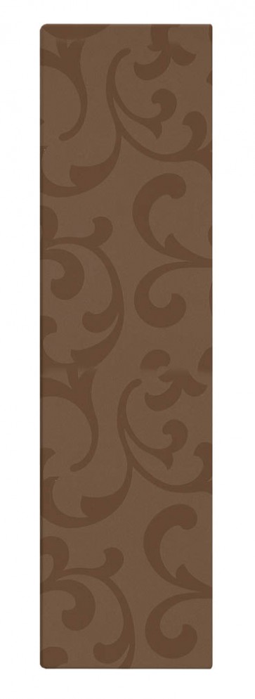 Passblende Country M21 - Blumen Ornamente kupfer W124