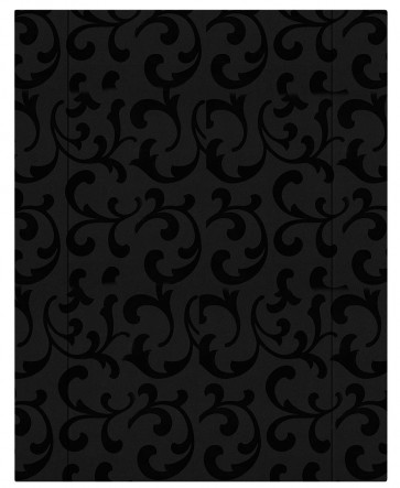 Front Essen M53 - Blumen Ornamente schwarz W123