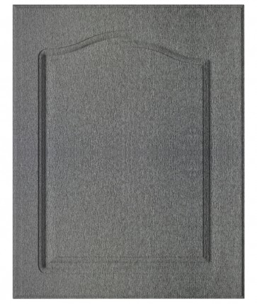 Front KlassikM F57 - Dekor: Metallic Alu lichtgrau F26