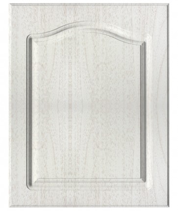 Front KlassikM F57 - Dekor: Nussbaum weiss WF318
