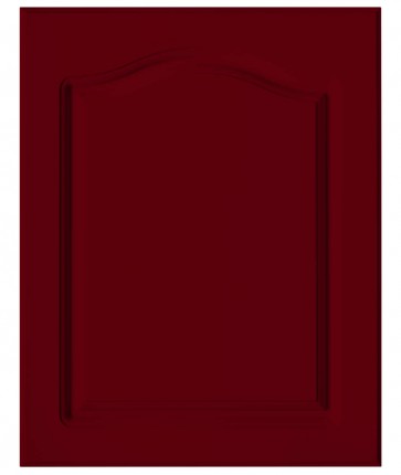 Front KlassikM F57 - Dekor: Uni Rot Bordeaux F37