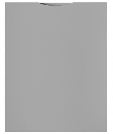 Front Linea F26 - Dekor: Stahlgrau Supermatt F411