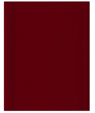 Front Riesa M54 - Dekor: Uni Rot Bordeaux F37
