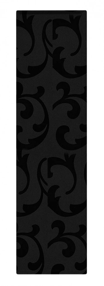 Passblende Passau M47 - Blumen Ornamente schwarz W123