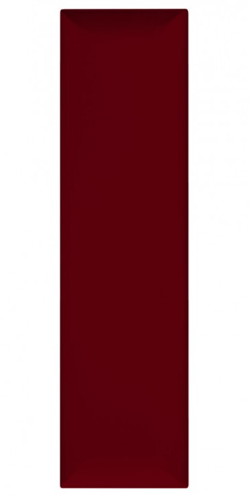 Passblende Jena M09 - Dekor: Uni Rot Bordeaux F37