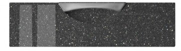 Blende Siera M31 - HGL metallic schwarz W253