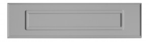 Blende KaroP F50 - Dekor: Stahlgrau Supermatt F411