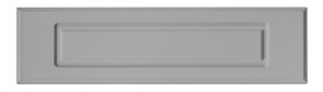 Blende KlassikA F56 - Dekor: Stahlgrau Supermatt F411