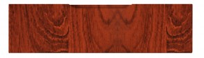 Blende Modern F25 - Dekor: Mahagoni WF65