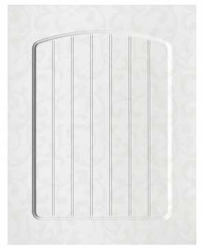 Front Country M21 - Blumen Ornamente weiss W122