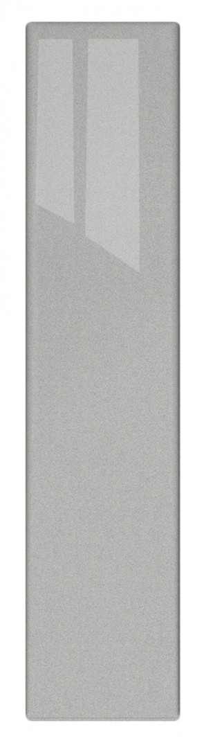Passblende Kiel M02 Nordisch modern - HGL Hochglanz Silber metallic 117
