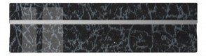 Blende Liyon W38 - HGL marmoriert schwarz W250