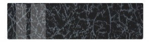 Blende Lugano R81 - HGL marmoriert schwarz W250