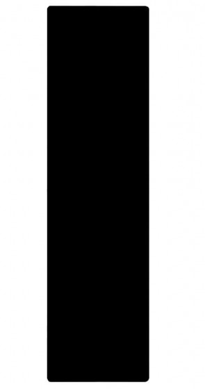 Passblende Siera M31 - Dekor: Schwarz Supermatt WF408