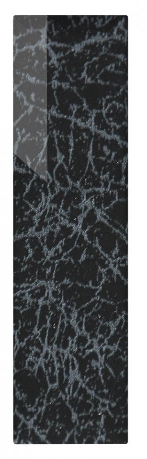 Passblende Smat M07 - HGL marmoriert schwarz W250