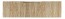 Blende Modern F25 - Dekor: Eiche Antik braun WF323