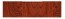 Blende Modern F25 - Dekor: Mahagoni WF65