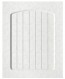 Front Country M21 - Blumen Ornamente weiss W122