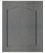Front KlassikM F57 - Dekor: Metallic Alu lichtgrau F26