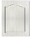 Front KlassikM F57 - Dekor: Nussbaum weiss WF318