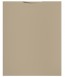 Front Linea F26 - Dekor: Uni Cappuccino F322