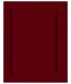 Front Passau M47 - Dekor: Uni Rot Bordeaux F37