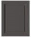 Front Passau M47 - Dekor: Graphit Supermatt WF410
