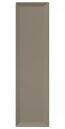 Passblende Riesa M54 - Dekor: Steingrau Supermatt F409