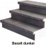 Basalt dunkel Treppenstufe