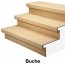 Buche Treppenstufe