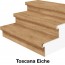 Toscana Eiche Treppenstufe