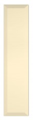 Passblende Riesa M54 - Innovativ, modern - Dekor: Vanille super matt 202